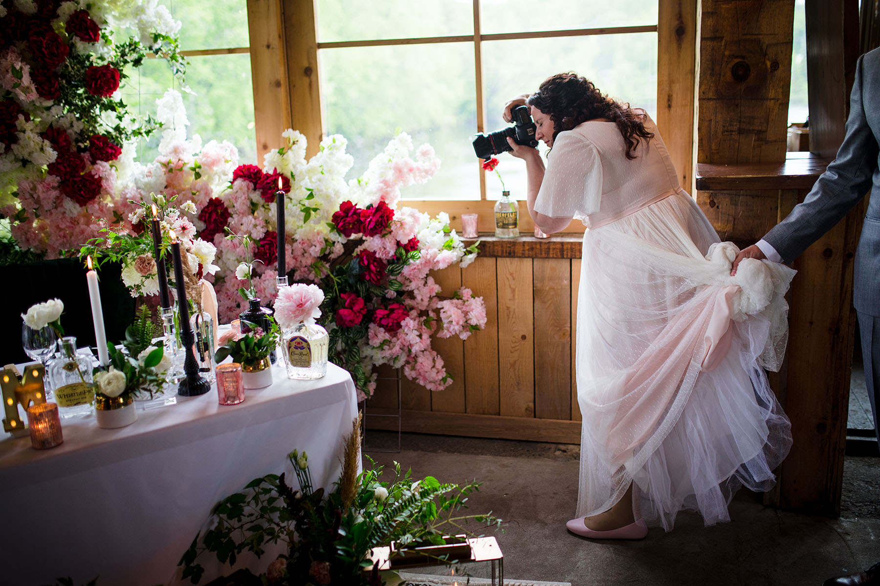 Studio Baron Photo owner photogrpahs her own wedding